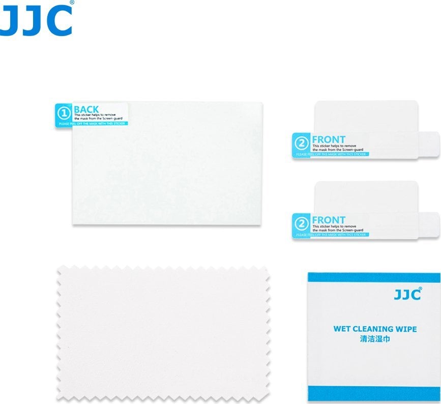 Mbrojtës xhami JJC GSP 200D, për ekran kamere, transparent