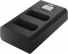 Set karikuesi me bateri Newell Xtra Power Set XL, DL USB C, 2x EN EL14, për Nikon