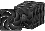 Set ventilatorësh PC ARCTIC P14 Pro PST, 5 copë, 140 mm PWM, i zi