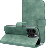 Këllëf libri Forcell TENDER për iPhone 14 Pro, me magnet, i gjelbër