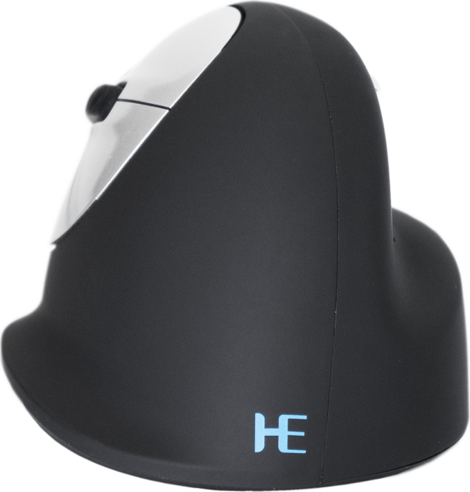 Maus wireless R-GO Tools HE, i zi/ i argjendë