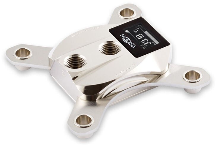 Блок за ладење CPU Aqua Computer Cuplex Kryos NEXT VISION, LGA 1700, никел никел