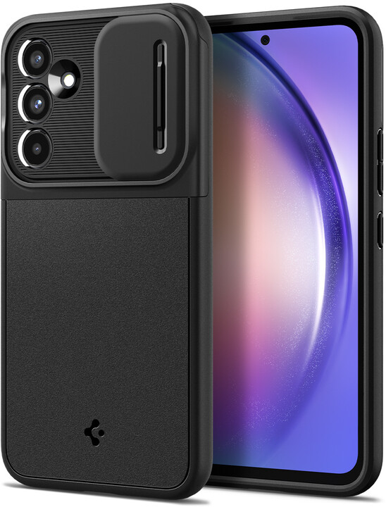 Mbrojtëse Spigen Optik Armor për Samsung Galaxy A54 5G, e zezë