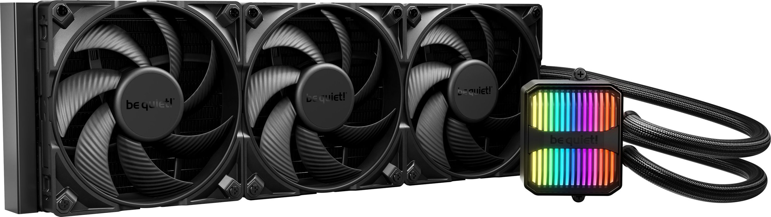 Ладилник со вода за процесор Be Quiet Silent Loop 3 420mm, AIO, ARGB, црн