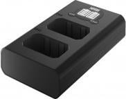 Karikues dykanalësh Newell DL-USB-C për bateri Sony NP-FW50, USB-C, me ekran