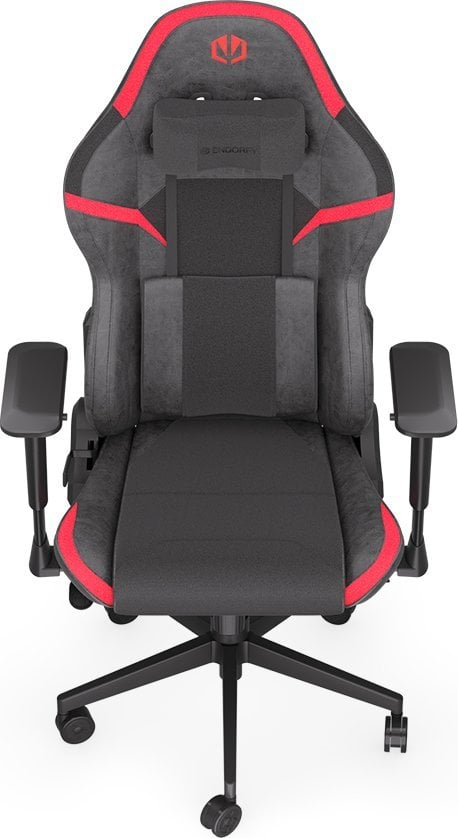 Karrige Gaming Endorfy Scrim RD (EY8A002), 128x74x69 cm, kapacitet 120 kg, e kuqe/e zezë