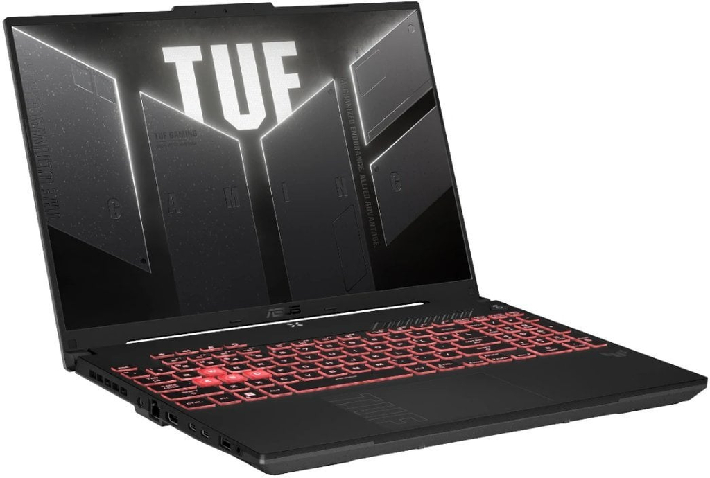 Laptop ASUS TUF Gaming FA607NUG-RL117, Ryzen 7 7445HS, 16" 144Hz,16GB DDR5, 512GB SSD, RTX 4050 6GB, i zi/hirtë