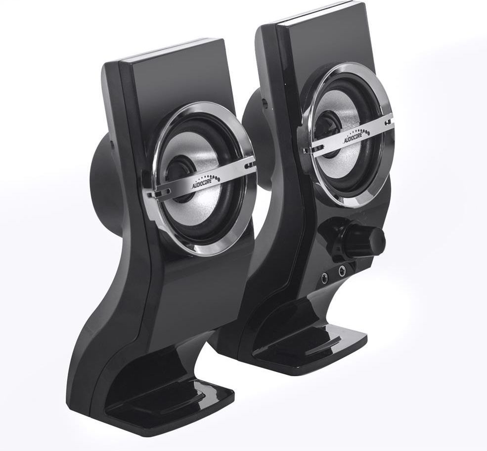 Audiocore AC805 Компјутерски звучници, 6W, USB, Црни