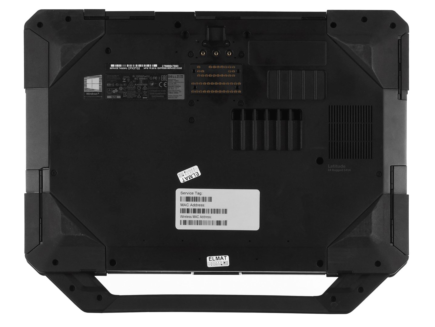 Laptop DELL Latitude Rugged 5414, 14", Intel Core i5-6300U, 16GB RAM, 256GB SSD, i zi