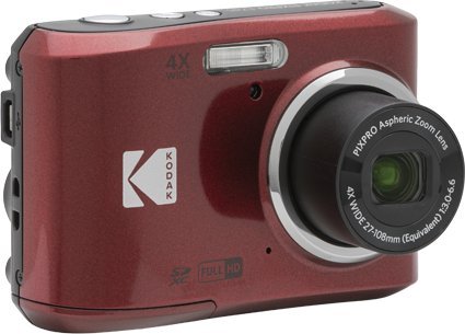 Дигитален фотоапарат Kodak PIXPRO FZ45, 16MP, видео 1080p, црвен