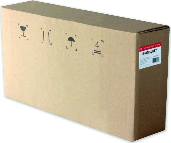 Rafte rrjeti Intellinet Network Solutions Shelf 1U 19", 200mm, gri