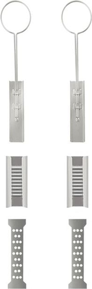 Set montimi rrjeti Qoltec 54233, aksesorë rrjeti, i zi