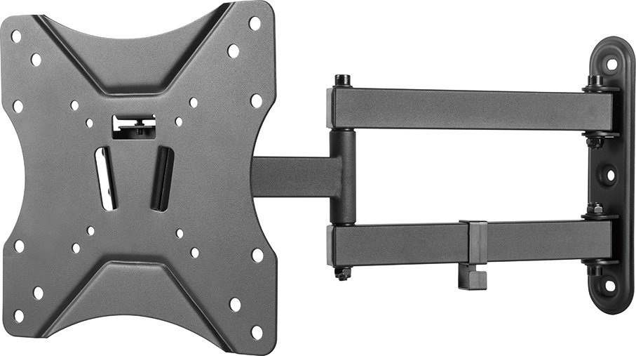 Mbajtëse muri për monitor DELTACO Office, 23"-42", full motion, e zezë