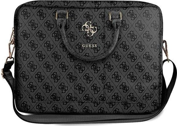 Çantë laptopi Guess 4G Metal Logo, 16", gri