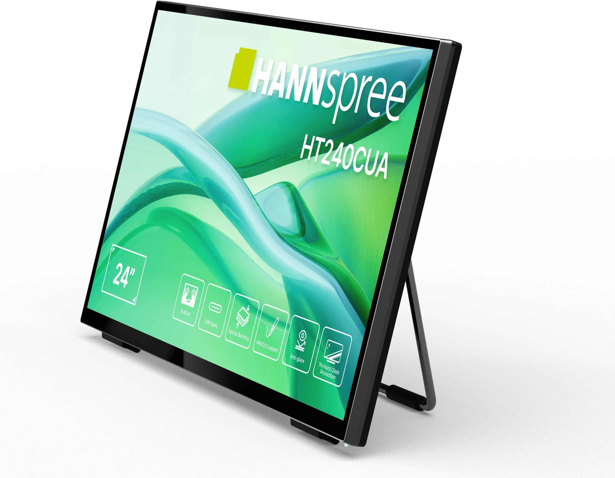 Monitor touchscreen Hannspree HT240CUA, 23.8", Full HD, i zi