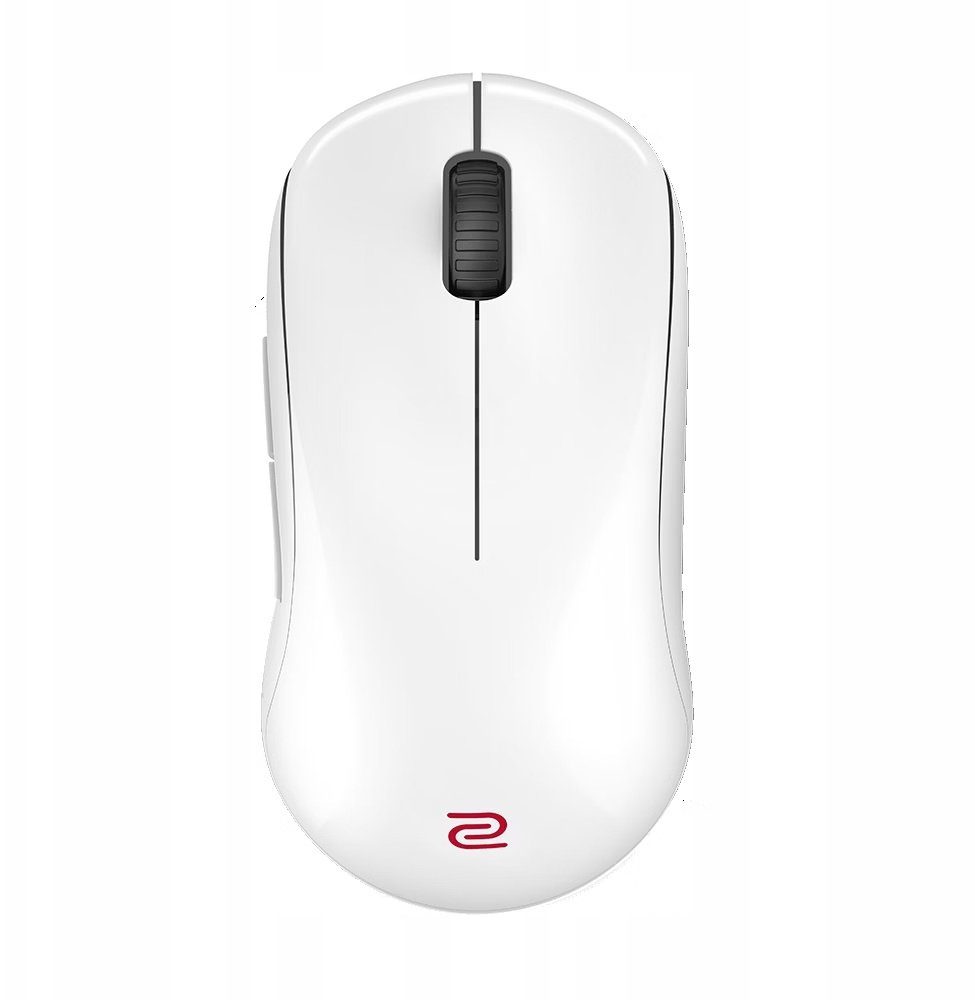 Mi lojërash ZOWIE U2-DW 4K Middle Wireless, 61g, pa tela, e bardhë glossy