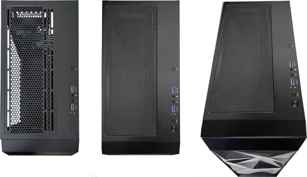 Kasë kompjuteri Xilence Breeze Performance A + X7 X712.RGB (XG131), e zezë