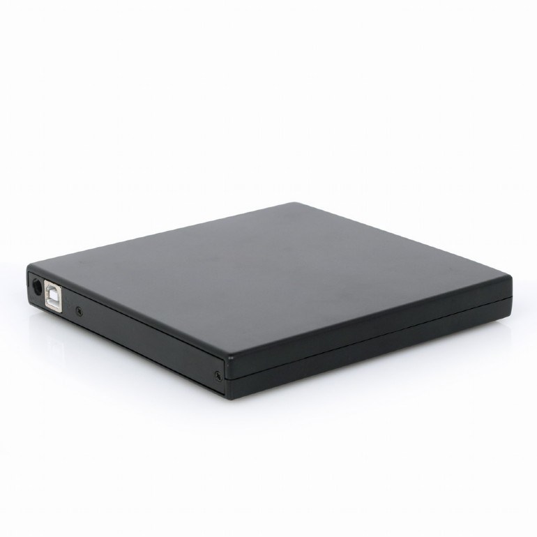 Disk optik i jashtëm Gembird DVD-USB-04, USB 2.0, 24x CD, 8x DVD, i zi