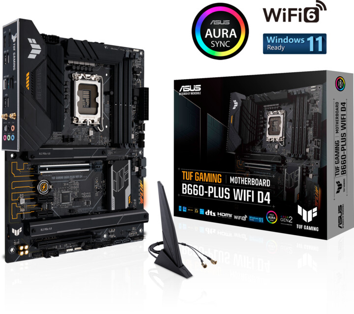 [OUTLET] Pllakë amë ASUS TUF GAMING B660-PLUS WIFI D4 (DDR4) - Intel B660
