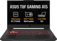 [OUTLET] Laptop ASUS TUF Gaming A15 (2023), 15.6", AMD Ryzen 7, 16GB RAM, 1TB SSD, NVIDIA GeForce RTX 4050, gri	