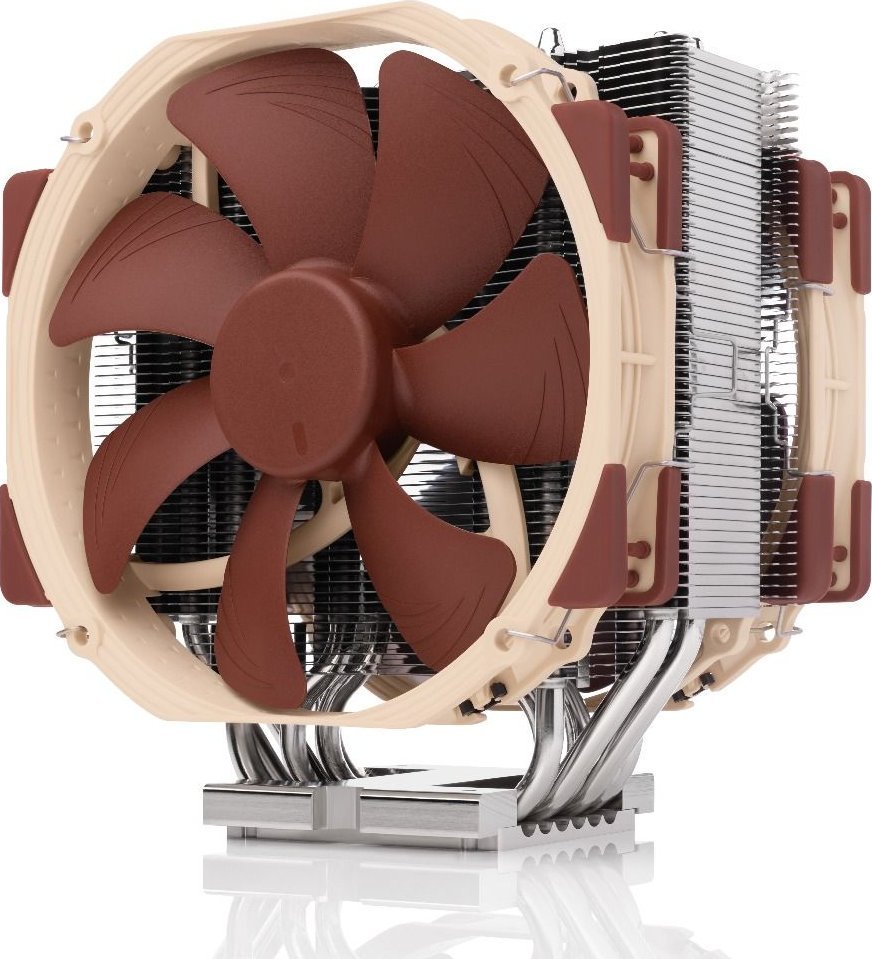 Ftohës CPU Noctua NH-U14S DX-4677, 140mm, dy ventilatorë, kafe