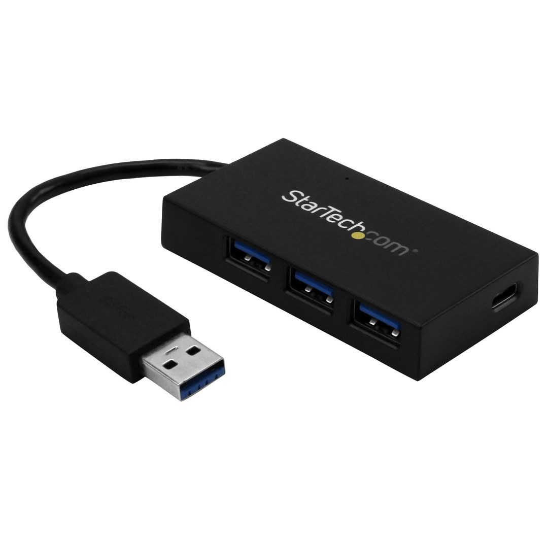 Qendër USB StarTech, 4 porte, USB-A/USB-C, 5Gbps, e zezë
