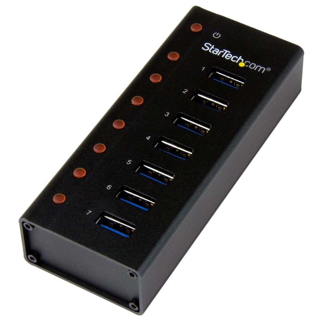 USB Hub ST7300U3M, 7 porte, 5 Gbps, i zi