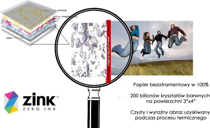 Letër printimi Zink Instant Insert SB6593, 7.6x5 cm, 20 fletë, shumëngjyrëshe