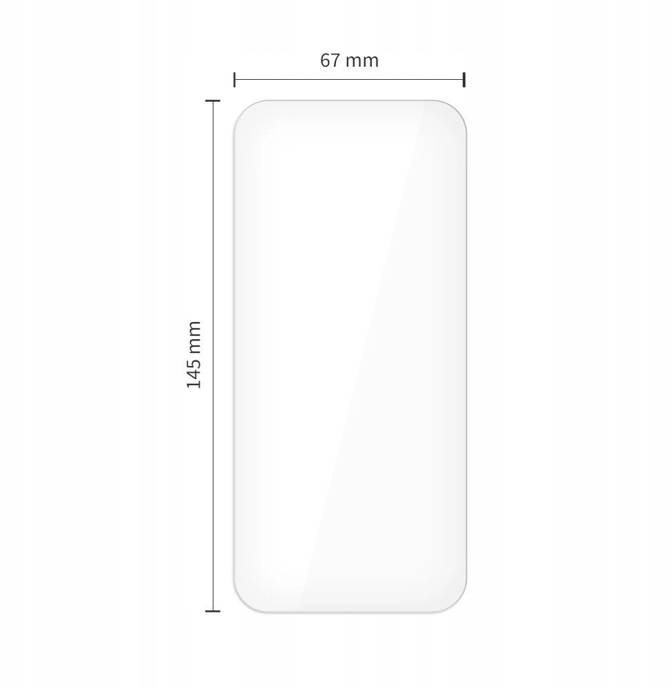 Xham mbrojtës Spigen Tech-Protect Glass Fit+, iPhone 16 Pro 17 17 Pro, 0.3mm, 2 copë, transparent