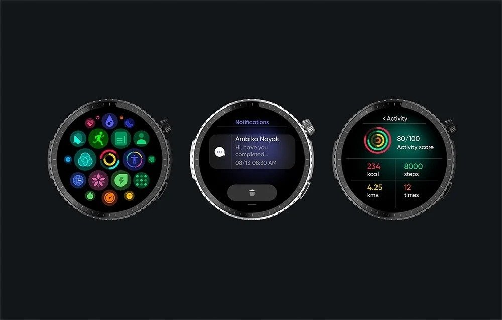 Ora inteligjente Noise Origin, AMOLED 1.46", 3 ATM, gri