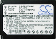 Bateri kamerë Cameron Sino BP1030, Li ion 800mAh, për Samsung NX200 NX210 etj
