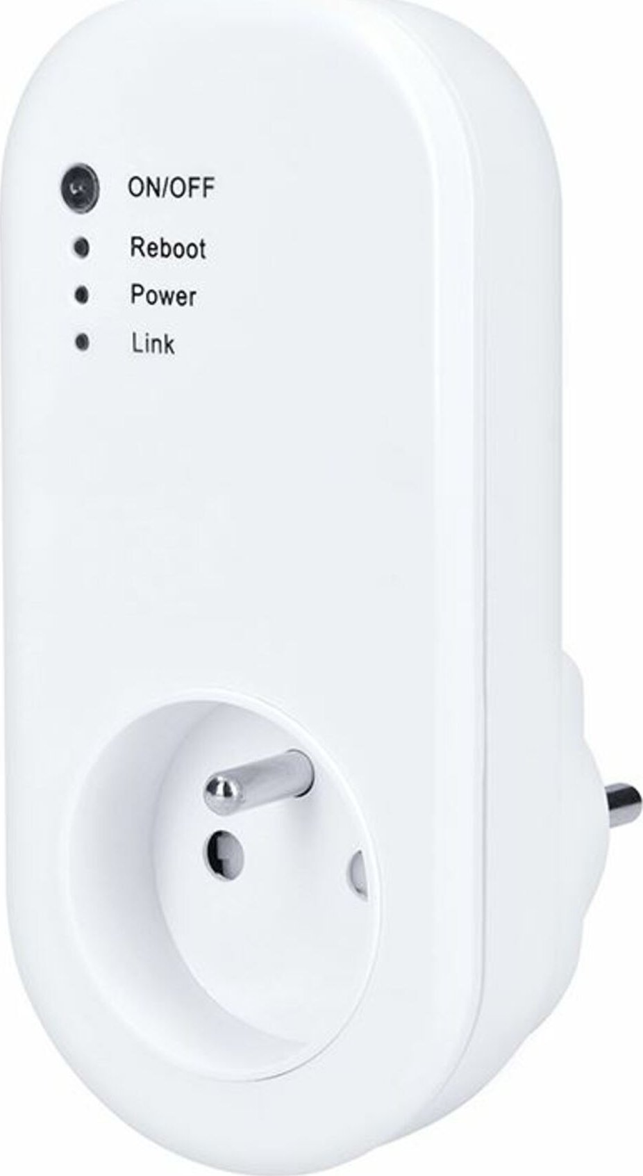 Паметна приклучница Solight DT28, WiFi 2.4 GHz, мерач на потрошувачка на енергија, бела