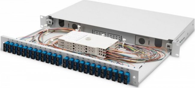 Adaptues fibër optike Digitus DN-96322/9, SC, 1 copë, gri