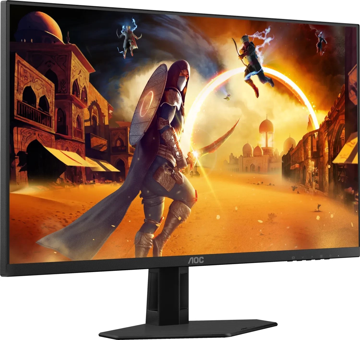 Monitor gaming AOC G4 25G4SRE, 24.5", 310Hz, Full HD, i zi e kuqe