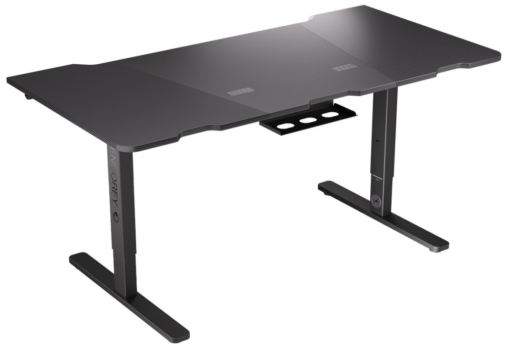 Tavolinë Endorfy Atlas L, 150x78cm, e zezë