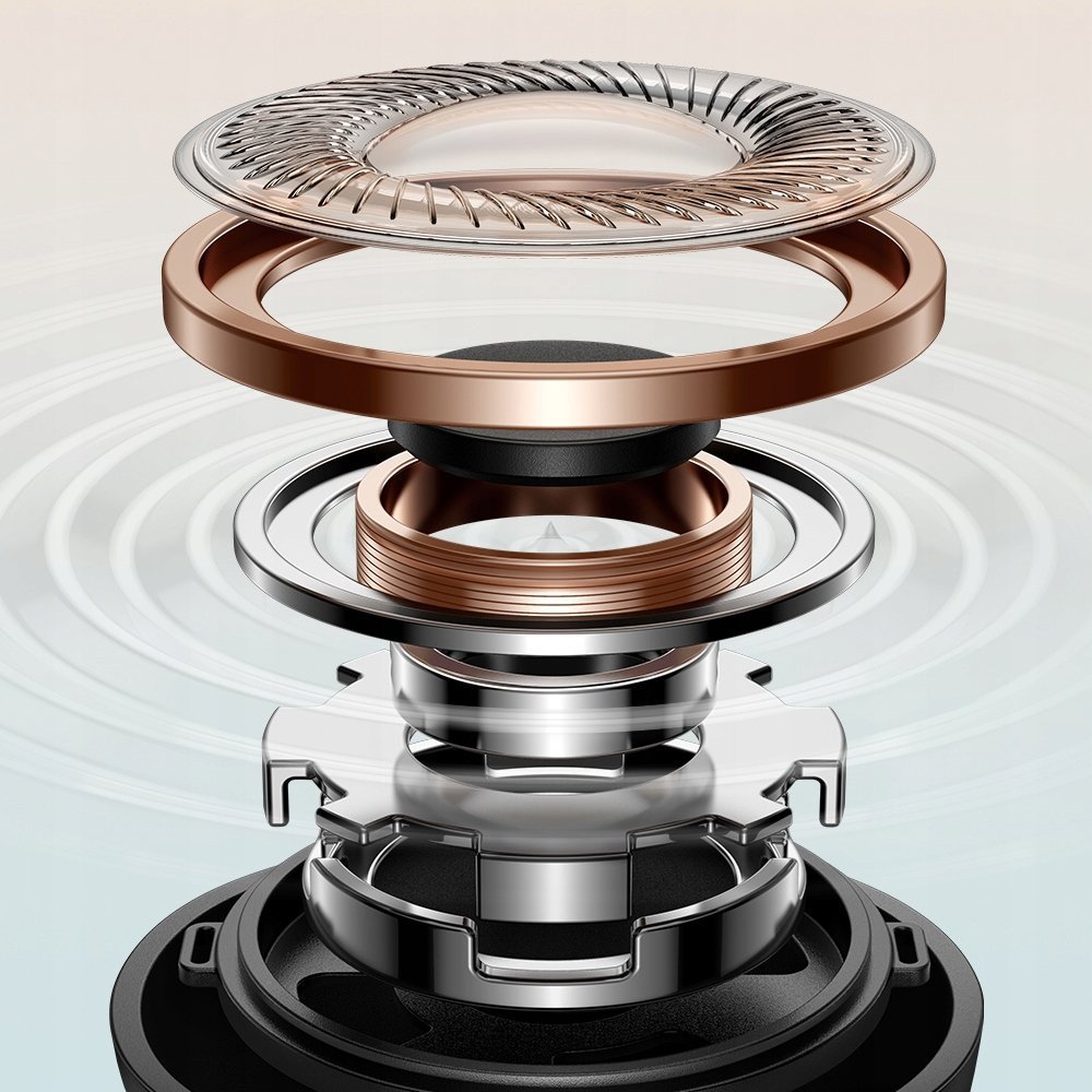 Kufje wireless Mcdodo In-Ear, Bluetooth 5.3, me mikrofon dhe kasë karikimi, të zeza