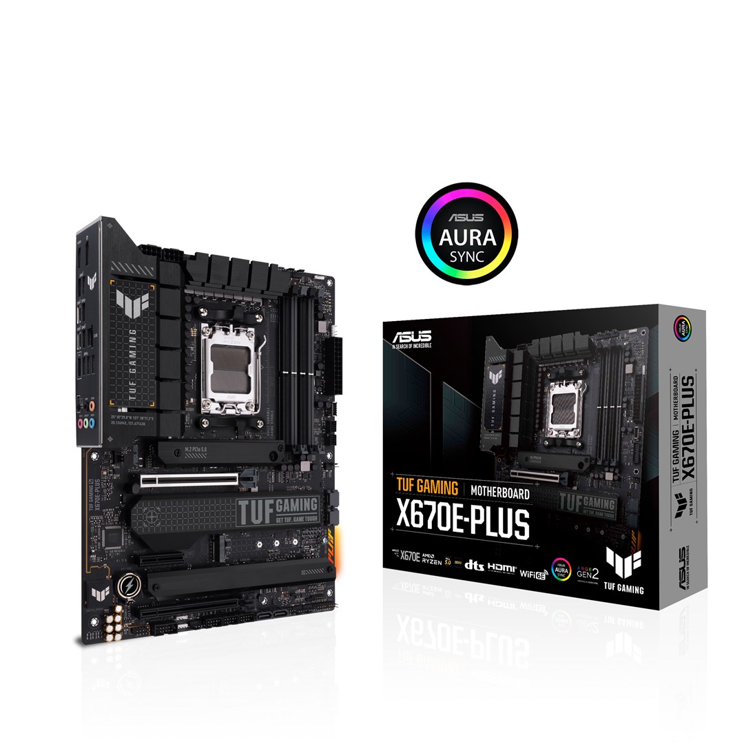 Pllakë amë ASUS TUF Gaming X670E-PLUS AMD X670 Socket AM5 ATX