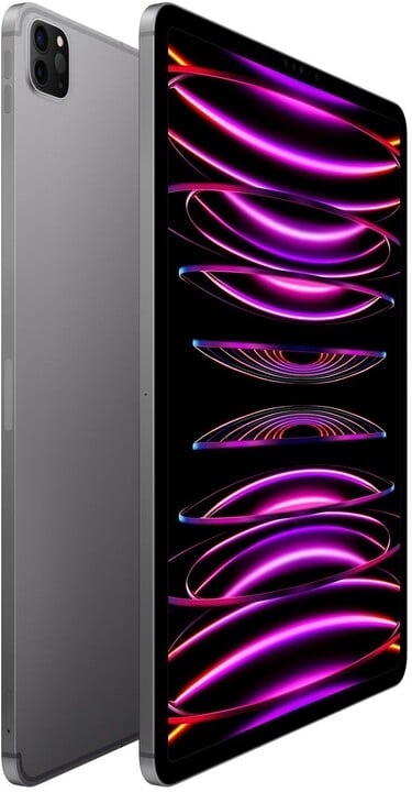 Apple iPad Pro Wi-Fi + Cellular, 12.9&quot; 2022, 256GB, Space Gray