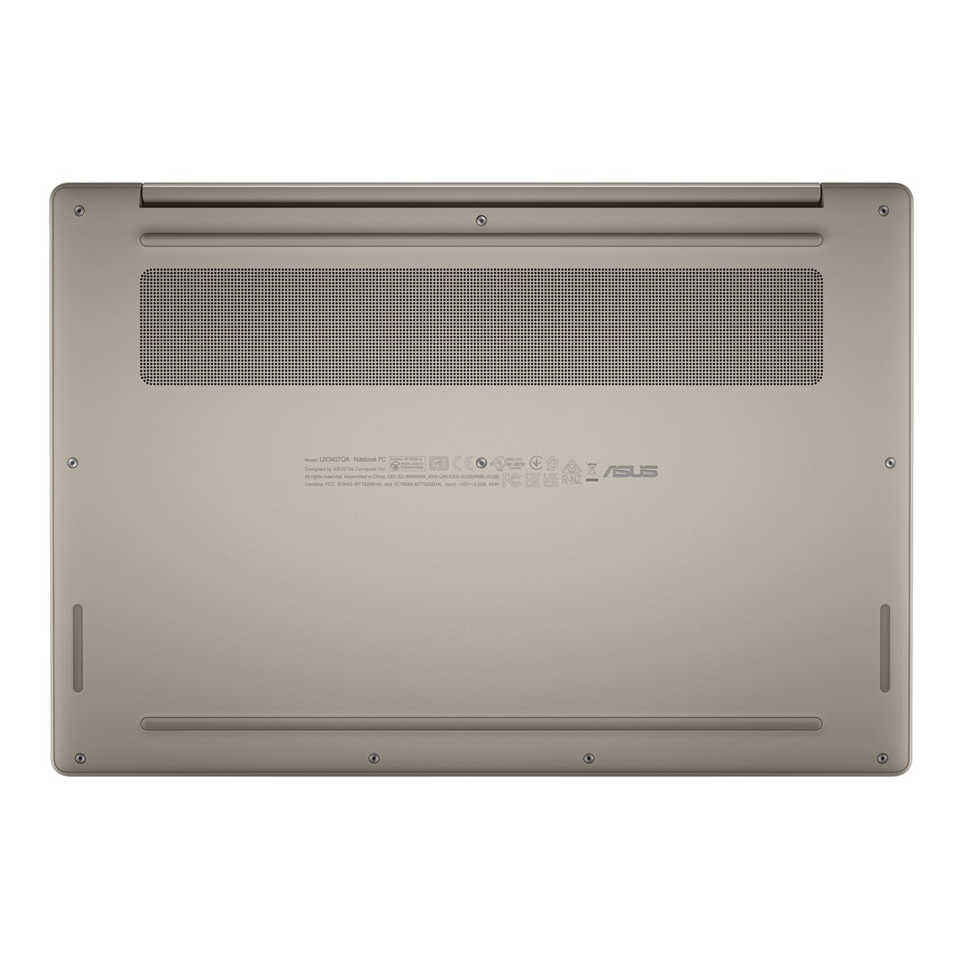 Laptop Asus Zenbook A14 OLED UX3407RA, 14", Snapdragon X Elite X1E-78-100, 32GB RAM, 1TB SSD, bezhë