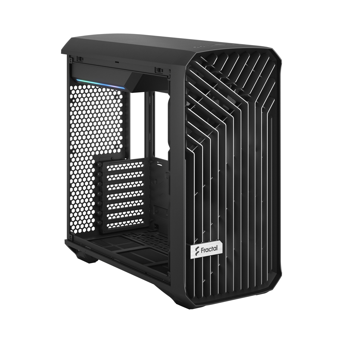 Kasë për PC Fractal Design Torrent Compact, e zezë