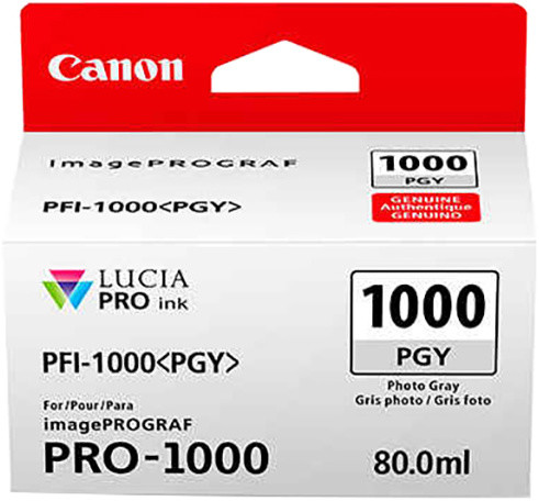 Ngjyrë për printer PFI-1000PGY, e hirtë