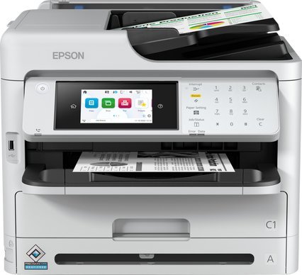 Pajisje multifunksionale Epson WF-M5899DWF, Inkjet mono, Wi-Fi, bardh e zi