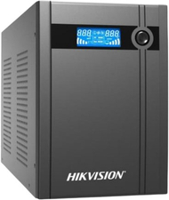 UPS Хikvision DS-UPS2000/GER, 2000VA 1200W, LCD екран, црн
