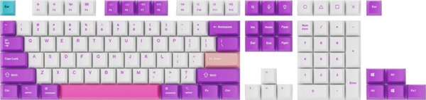 Set çelësash Keychron, PBT, OEM, unicorn, US