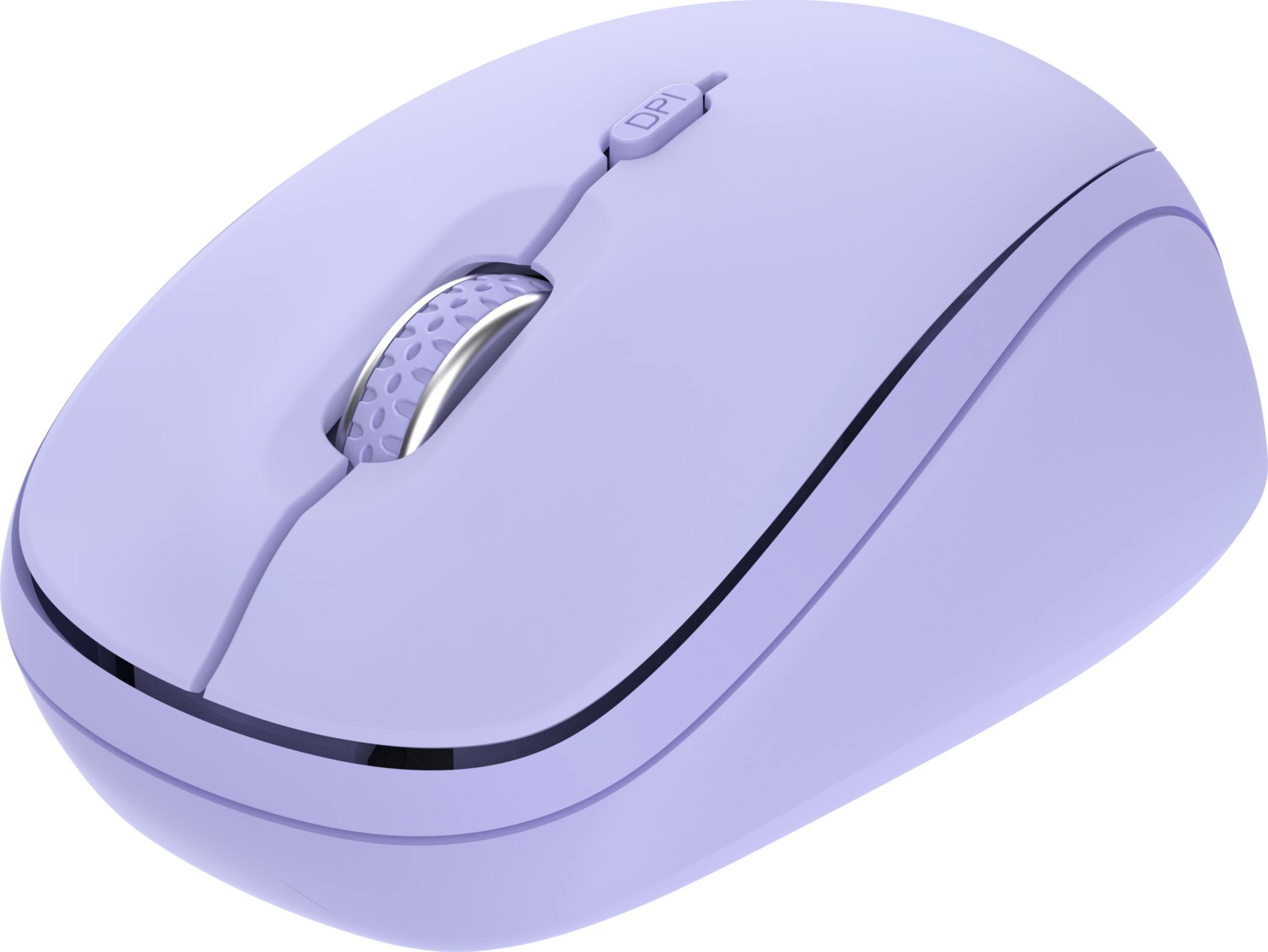 Maus pa kabllo Trust Yvi Plus, optik 1600 DPI, RF dhe Bluetooth, vjollcë