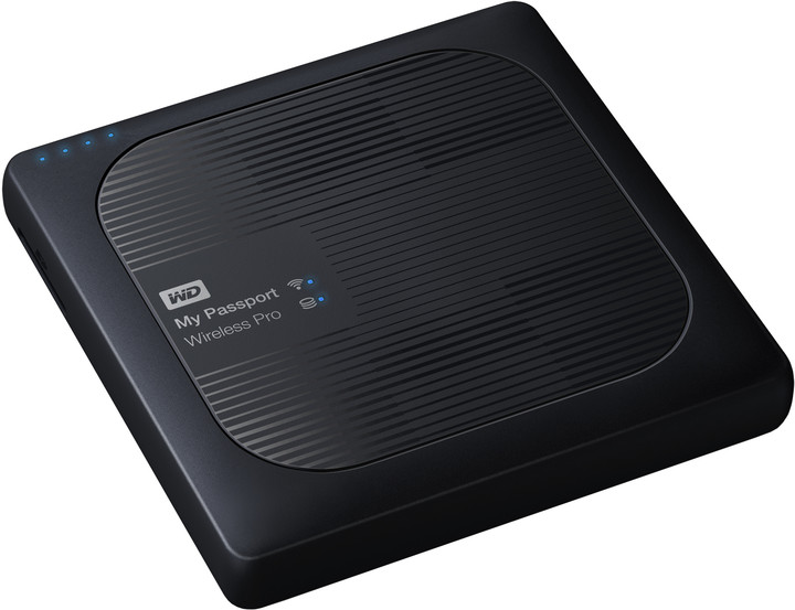 Hard disk WD My Passport Wireless Pro, SD, Wi-Fi - 2TB