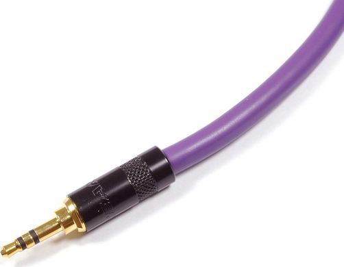 Kabllo Melodika Jack 3.5mm - Jack 3.5mm, 0.75m, vjollcë