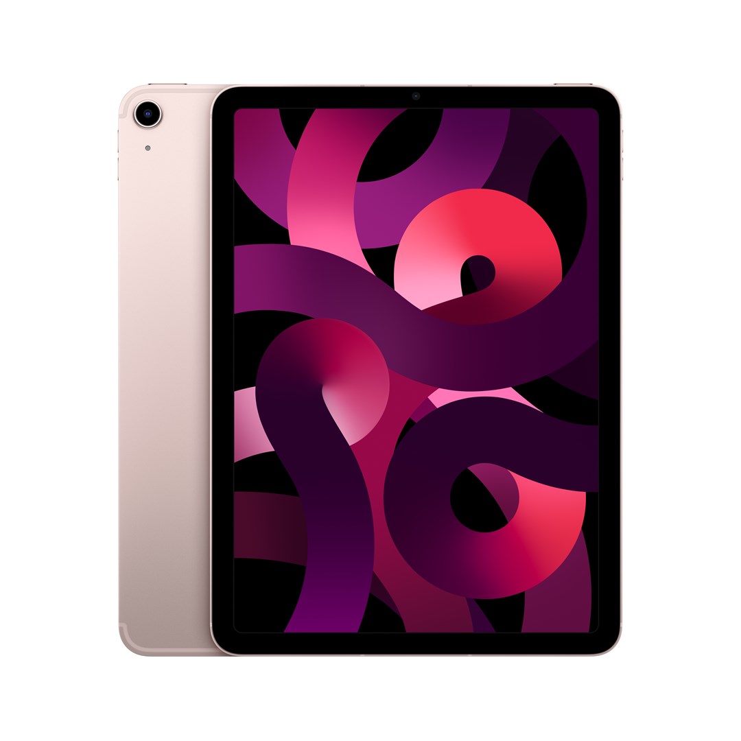 Apple iPad Air 5G, 10.9", 64GB, M1, Wi-Fi 6, iPadOS 15, rozë