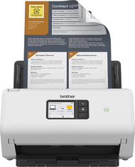 Skaner dokumentesh Brother ADS-4550W, 35 ipm, duplex, LAN WiFi