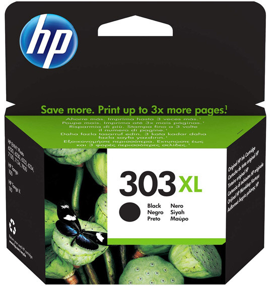 Ngjyrë për printer HP T6N04AE No. 303XL, e zezë